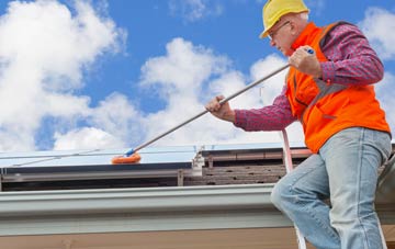 Little Marsden soft wash roof cleaning